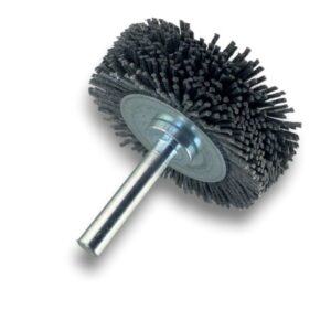 Alternative view of Brosse circulaire sur tige Ø 50 mm 1/2/3 rangs | NYLON abrasif grain 120