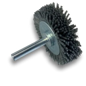 Alternative view of Brosse circulaire sur tige Ø 50 mm 1/2/3 rangs | NYLON abrasif grain 80