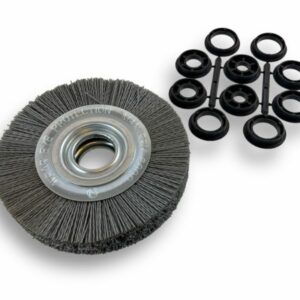 Brosse Circulaire touret Nylon | Abrasif grain 120 | Ø 150 mm | 1 à 3 rangs