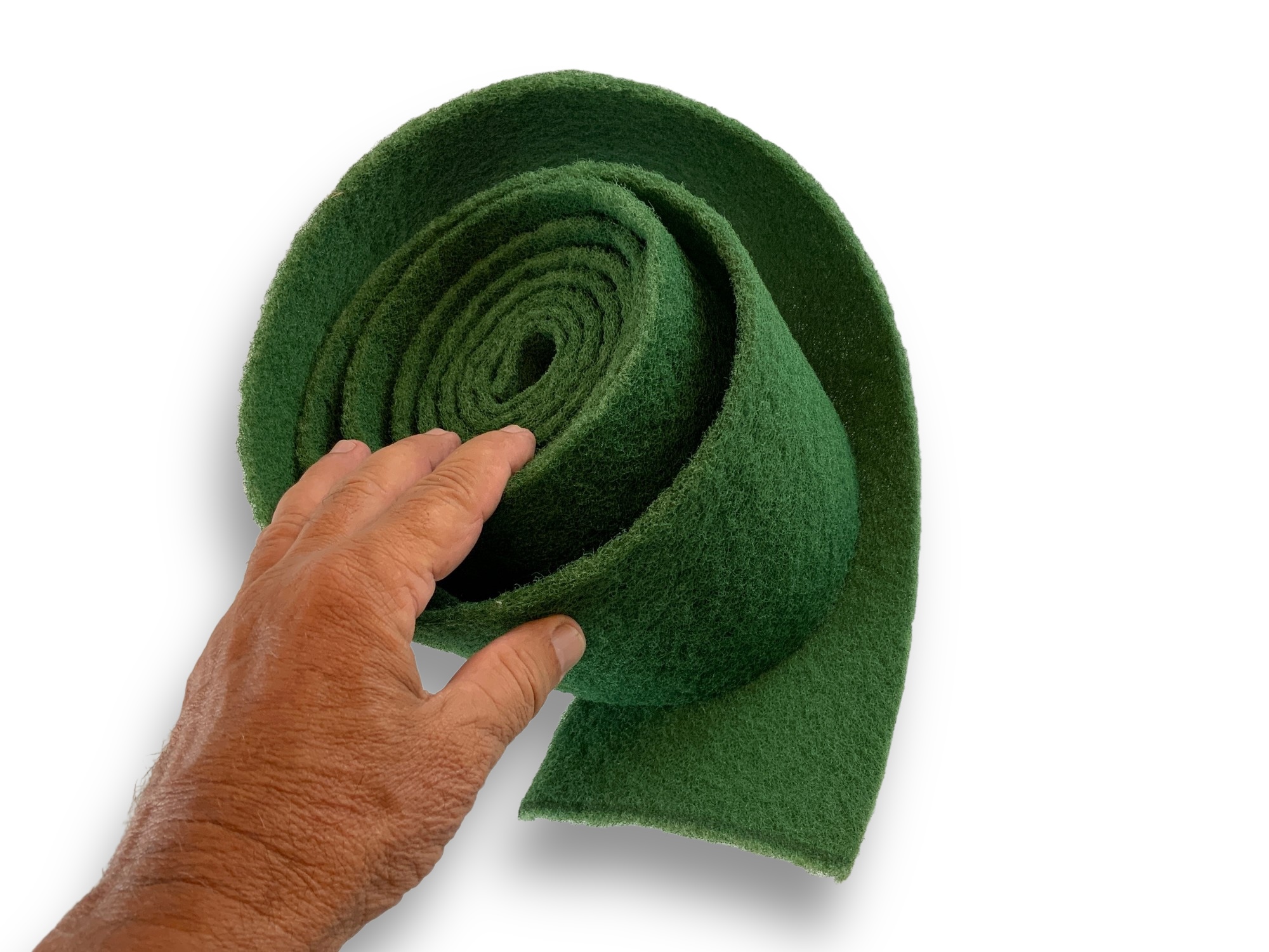 Rouleau abrasif vert - Dimensions 140 mm x 3 m – Image 3