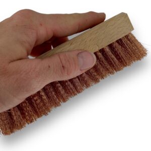 Alternative view of Brosse violon ébénisterie en bronze fin