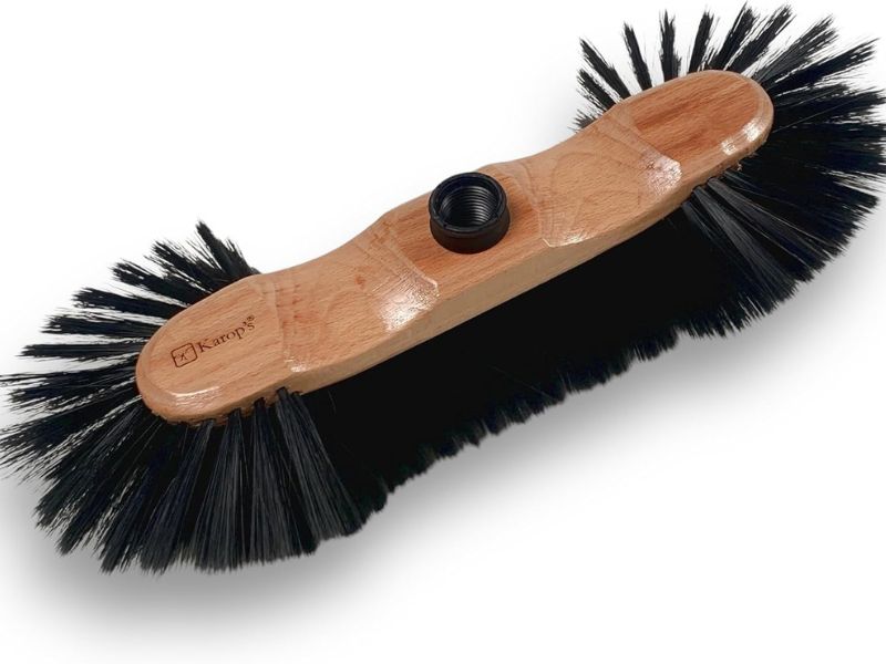 Balai demi tête fibres PET noires | Sortie 60 mm | Haute qualité KAROP'S – Image 8