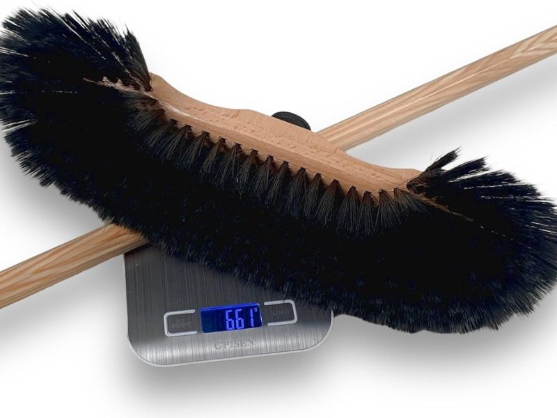 Balai demi tête fibres PET noires | Sortie 60 mm | Haute qualité KAROP'S – Image 6