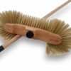 Balai demi tête fibres PET blanches | Sortie 60 mm | Haute qualité KAROP'S