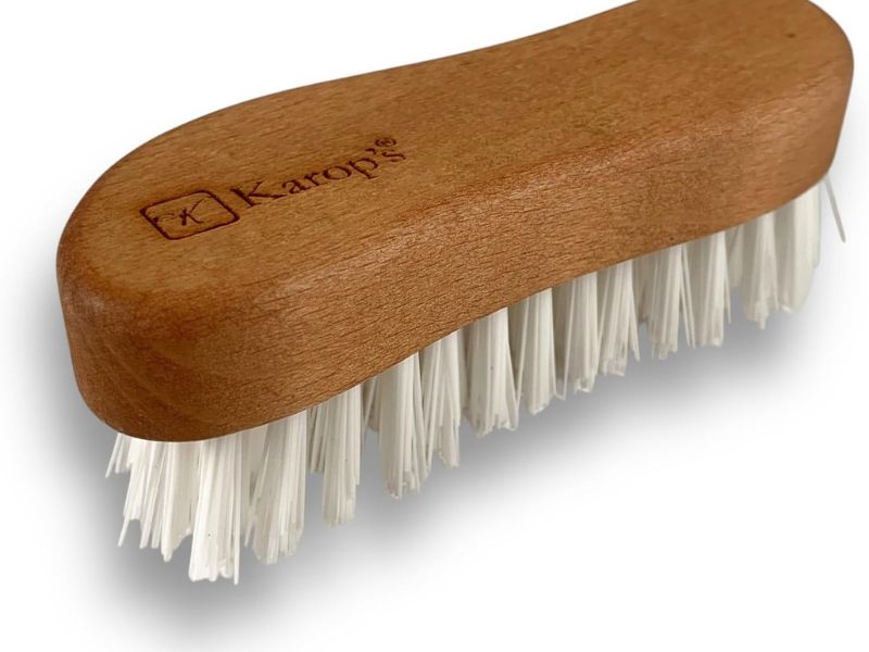 Brosse à laver torse nylon blanc | Sortie 25 mm | Haute qualité KAROP'S