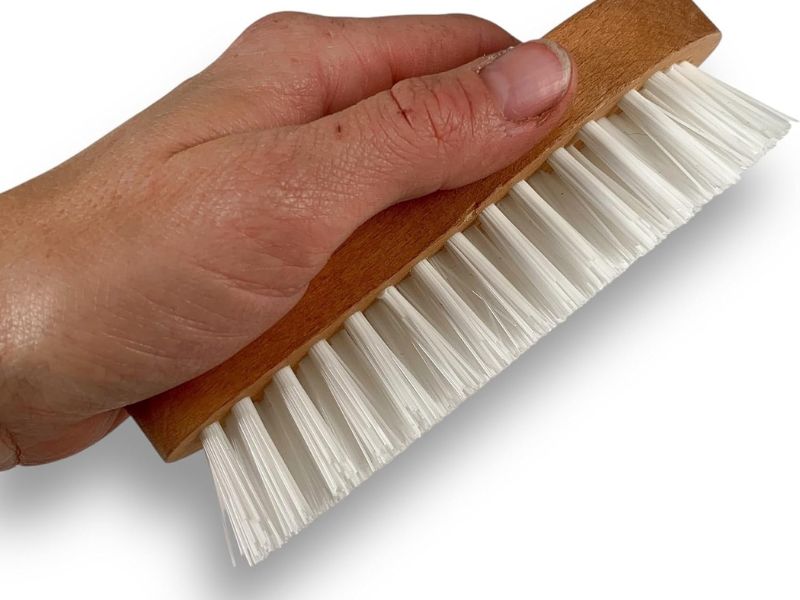 Brosse à laver torse nylon blanc | Sortie 25 mm | Haute qualité KAROP'S – Image 4