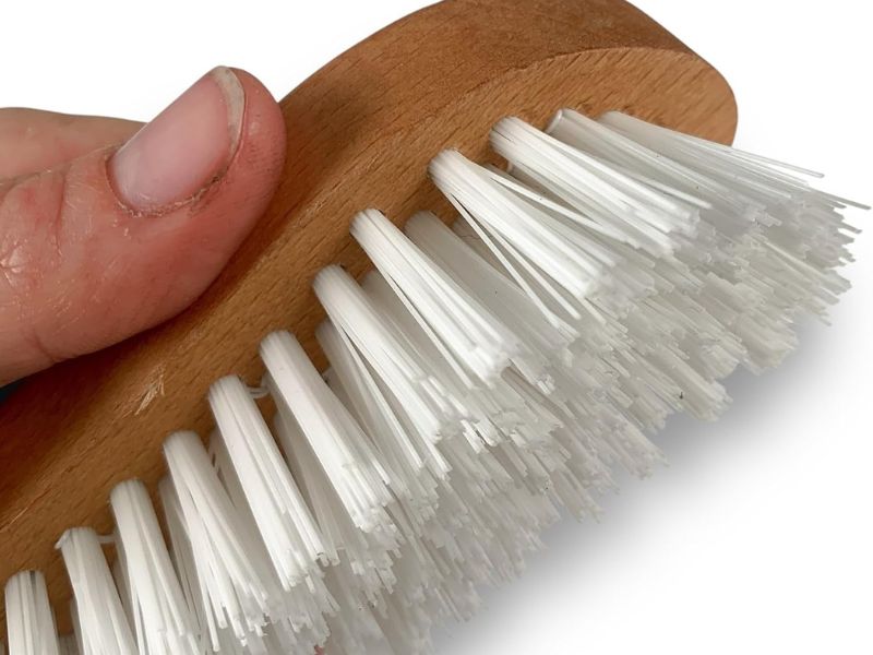 Brosse à laver torse nylon blanc | Sortie 25 mm | Haute qualité KAROP'S – Image 5