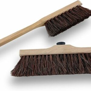 Lot balais droit et balayettes fibre arenga - quantite-x1, Sans manche
