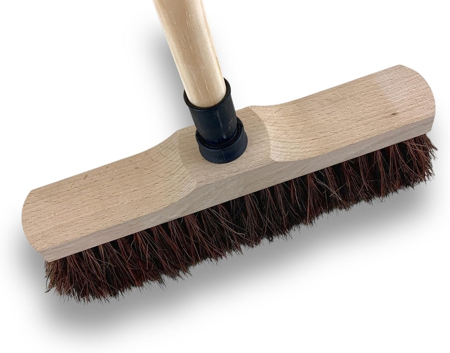 Balai droit 30 cm avec manche en fibre d'arenga – Image 4