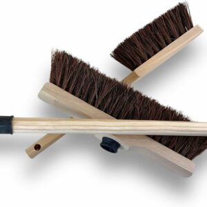 Lot balais droit et balayettes fibre arenga