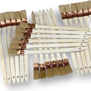 Lot de 24 pinceaux radiateur | Différents diamètres - 30-mm