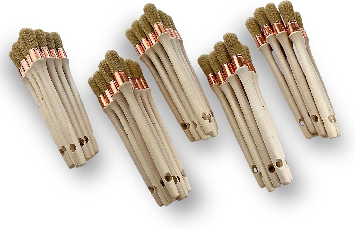 Lot de 50 pinceaux de pouce | Différents diamètres – Image 5
