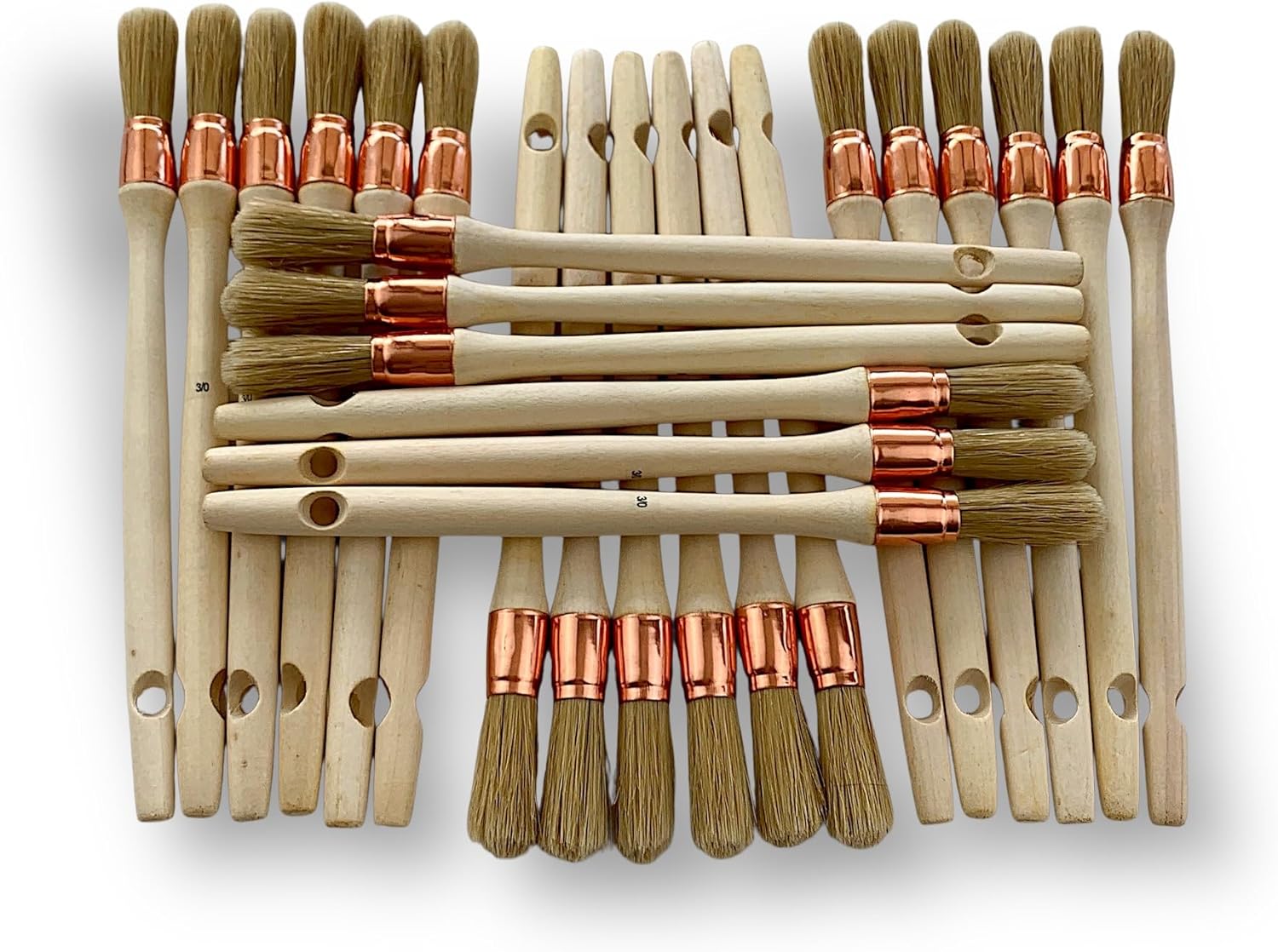 Lot de 24 pinceaux pouce | Différents diamètres – Image 7