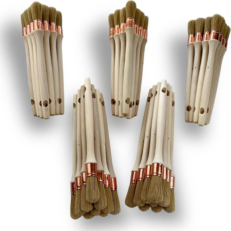 Lot de 50 pinceaux de pouce | Différents diamètres